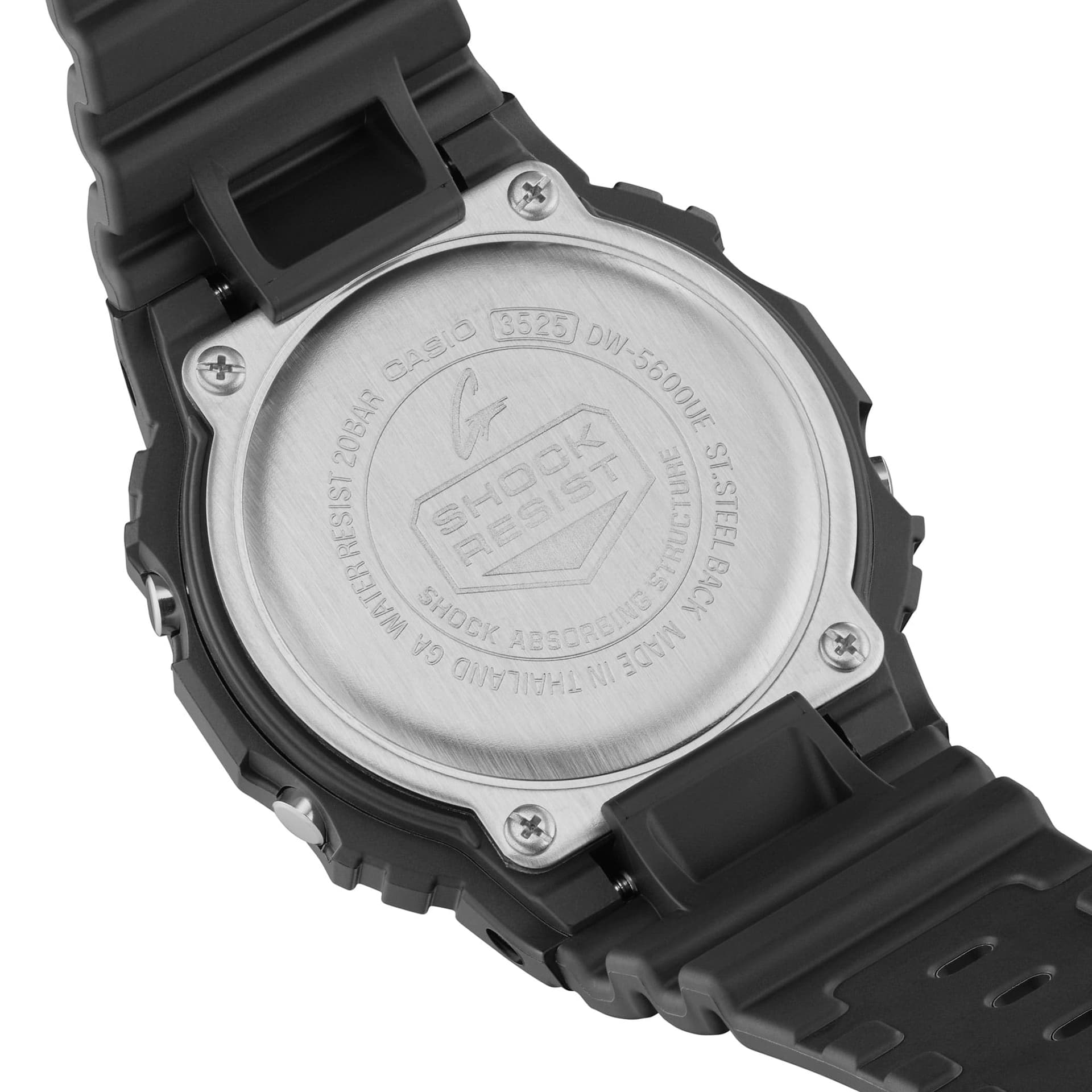 The case back of the DW-5600